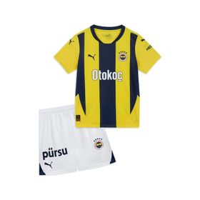 Puma 77536501 Fenerbahçe 2024/25 İç Saha Sarı Çocuk Futbol Forma Takımı