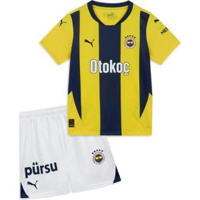 Puma 77536501 Fenerbahçe 2024/25 İç Saha Sarı Çocuk Futbol Forma Takımı