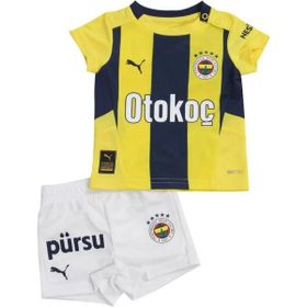 Puma 77536601 Fenerbahçe Home Babykit Yuvarlak Yaka Bebek Forma