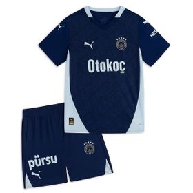 Puma 77537909 Fenerbahçe 2024/25 Mavi Çocuk Futbol Forma Takımı