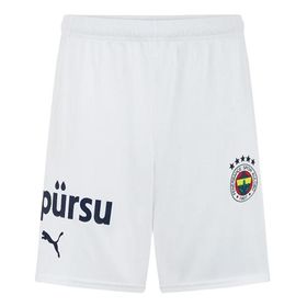 Puma 77538204 Fenerbahçe 2024/25 Beyaz Erkek Futbol Şortu