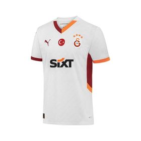 Puma 77965202 Galatasaray 2024/25 Dış Saha İçin Beyaz Erkek Futbol Forması