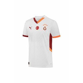 Puma 77965202 Galatasaray 2024/25 Dış Saha İçin Beyaz Erkek Futbol Forması