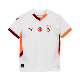 Puma 77966002 Galatasaray SK 2024/2025 Beyaz Çocuk Futbol Deplasman Forması