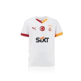 Puma 77966002 Galatasaray SK 2024/2025 Beyaz Çocuk Futbol Deplasman Forması