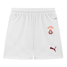 Puma 77967302 Galatasaray Deplasman 2024/2025 Beyaz Çocuk Şortu