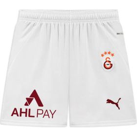 Puma 77967302 Galatasaray Deplasman 2024/2025 Beyaz Çocuk Şortu