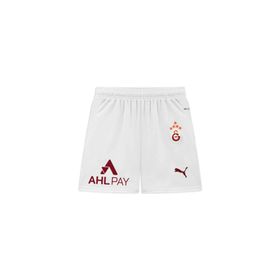 Puma 77967302 Galatasaray Deplasman 2024/2025 Beyaz Çocuk Şortu