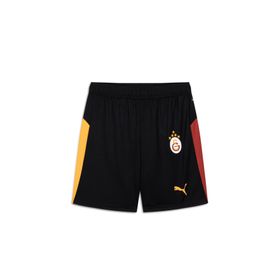 Puma 77982305 Galatasaray 2025/2026 İç Saha Siyah Futbol Erkek Şort