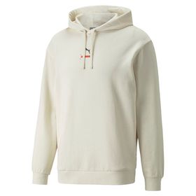 Puma 84746199 Better Hoodie Kapüşonlu Normal Kalıp Düz Beyaz Erkek Sweatshirt