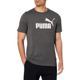 Puma 852419-01 Essentials Heather Gri Erkek T-Shirt