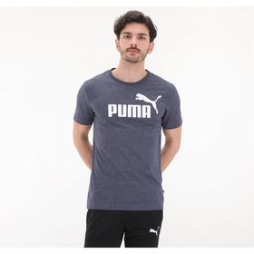 Puma 852419-06 Essentials+ Heather Mavi Erkek T-shirt