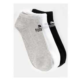 Puma 88749704 Pu Unisex Düz Gri Üçlü Spor Çorap
