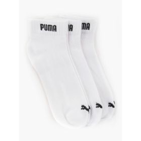 Puma 887498-02 Quarter V Beyaz 3'lü Spor Erkek Çorap