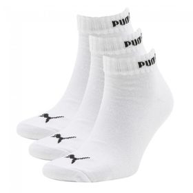 Puma 887498-02 Quarter V Beyaz 3'lü Spor Erkek Çorap