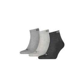 Puma 88749809 Quarter-V 3P Gri Unisex Çorap