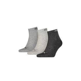Puma 88749809 Quarter-V 3P Gri Unisex Çorap