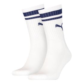 Puma 90794403 Crew Heritage Stripe 2P Unisex Beyaz Günlük Stil Çorap