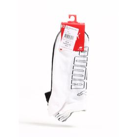 Puma 90798801 PUMA GRAPHIC SNEAKER 3P Beyaz Erkek Çorap