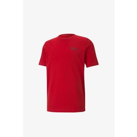 Puma Active Small Logo Tee High Risk Red T-Shirt