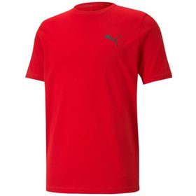 Puma Active Small Logo Tee High Risk Red T-Shirt