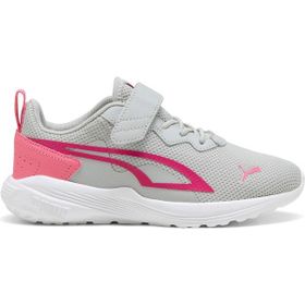 Puma All-Day Active AC+ PS Coo Gri Kız Çocuk Koşu Ayakkabısı