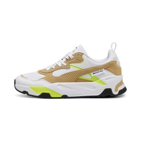 Puma AMG Trinity P White-Prairie Tan-E Lime Unisex Yetişkin Spor Ayakkabı