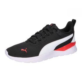Puma Anzarun Lite Trainers Black White For All Time Red Unisex Yetişkin Spor Ayakkabı