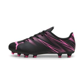 Puma Attacanto FG-AG Siyah Black Poison Pink Erkek Futbol Ayakkabısı