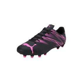 Puma Attacanto FG-AG Siyah Black Poison Pink Erkek Futbol Ayakkabısı