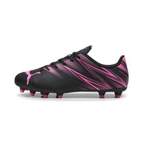Puma Attacanto FG-AG Siyah Black Poison Pink Erkek Futbol Ayakkabısı