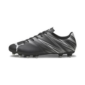 Puma Attacanto FG-AG Siyah Gümüş Sis Erkek Futbol Ayakkabısı