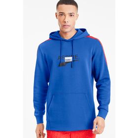 Puma Avenir Hoody Palace Blue Kapüşonlu Mavi 41 Erkek Sweatshirt
