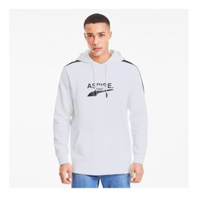 Puma Avenir Hoody White Kapüşonlu Beyaz 02 Erkek Sweatshirt