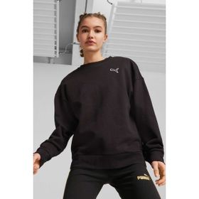 Puma Better Essentials Crew TR Siyah Kadın Sweatshirt
