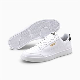 Puma Beyaz Shuffle Perforated Erkek Günlük Spor Ayakkabı