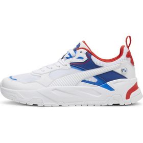 Puma BMW MMS Trinity 307949-04 Erkek Beyaz Pop Red Günlük Sneaker Ayakkabı