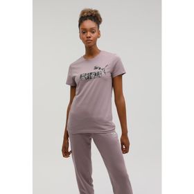 Puma BPPO-000182 Blank Base Mor Kadın Kısa Kol T-Shirt