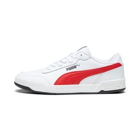 Puma Caracal Trainers White For All Time Red Black Unisex Yetişkin Spor Ayakkabı