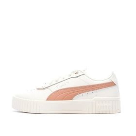 Puma Carina 2.0 Lux-Warm White-Deeva Peach-Puma Silver Low Kadın Bot