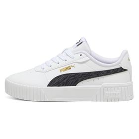 Puma Carina 2.0 Zebra Jr-Puma White-Puma Black-Puma Gold Low Kadın Bot
