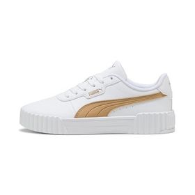Puma Carina 3.0 Aqua Metallics White Light Sand Gold Kadın Spor Ayakkabı