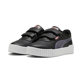 Puma Carina 3.0 Blurry DreamsV PS Black Lavender Alert Pink Fruit Kadın Spor Ayakkabı