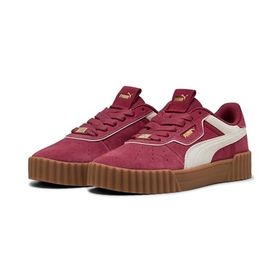 Puma Carina 3.0 Lüxe Team Regal Red-Warm White Kadın Spor Ayakkabı