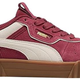Puma Carina 3.0 Lüxe Team Regal Red-Warm White Kadın Spor Ayakkabı