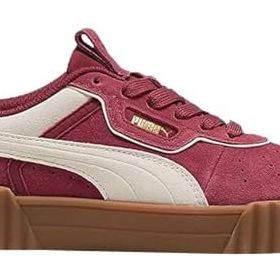 Puma Carina 3.0 Lüxe Team Regal Red-Warm White Kadın Spor Ayakkabı