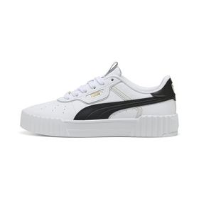 Puma Carina 3.0 Lüxe White-Black Kadın Spor Ayakkabı
