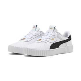 Puma Carina 3.0 Lüxe White-Black Kadın Spor Ayakkabı