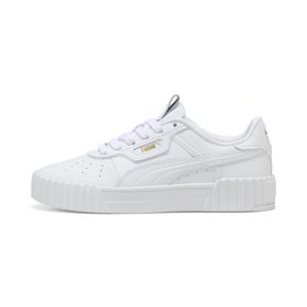 Puma Carina 3.0 Lüxe White-Gold Kadın Spor Ayakkabı
