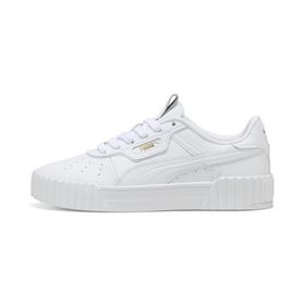 Puma Carina 3.0 Lüxe White-Gold Kadın Spor Ayakkabı